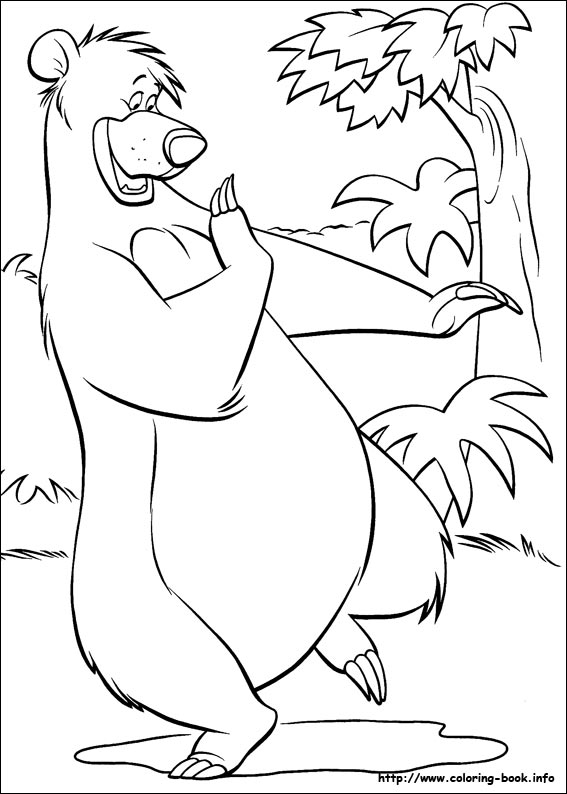 Jungle Book coloring picture